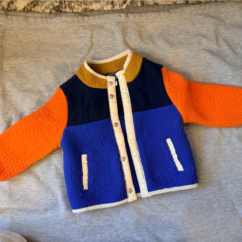 Old Navy Blue and Orange Kids Bodysuit